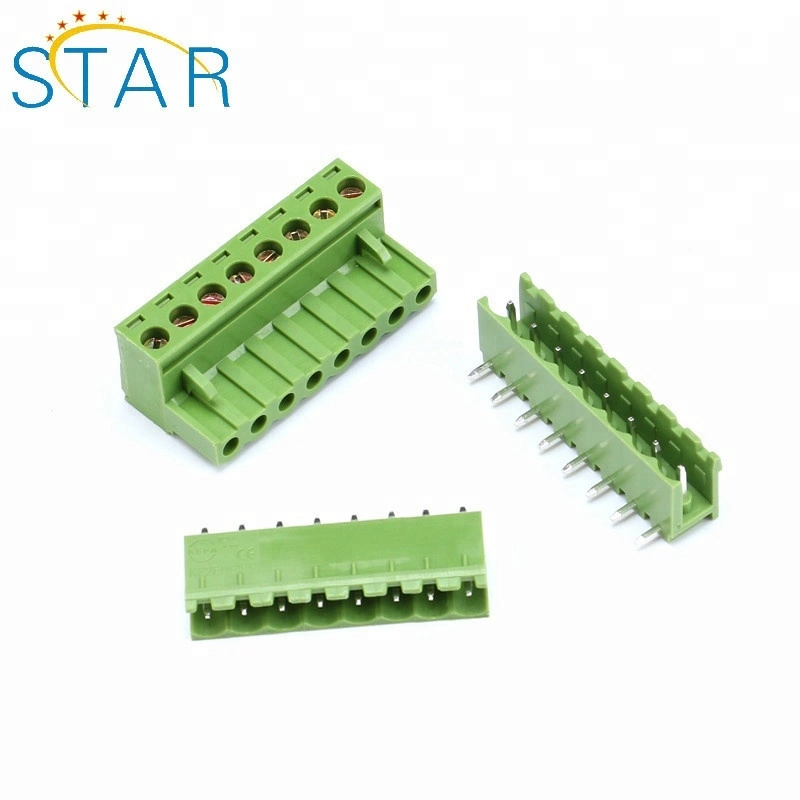 PCB Terminal Block Connector Pitch 5.0mm Straight Pin 2p 3p Screw PCB Terminal Blocks Connector Assortment Kit