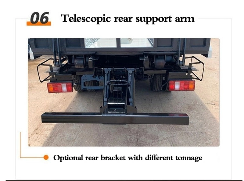 Remote Roadside Assistance Recovery 3tons 4tons 5tons 8 C Semi-Tilting Sliding Plate Road Block Remover