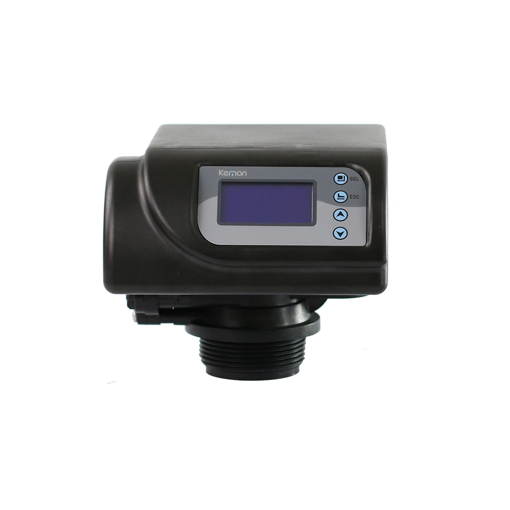 Flowrate 2000L/H Soft Water Approved Automatic Water Softener Valve up Flush Asu2-LCD