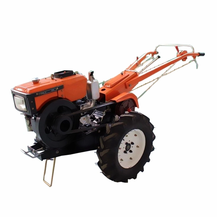 Farm Small Hand Walking Tractor Prices Diesel Engine 15HP 18HP 20HP Two Wheel Hand Driven Tractor