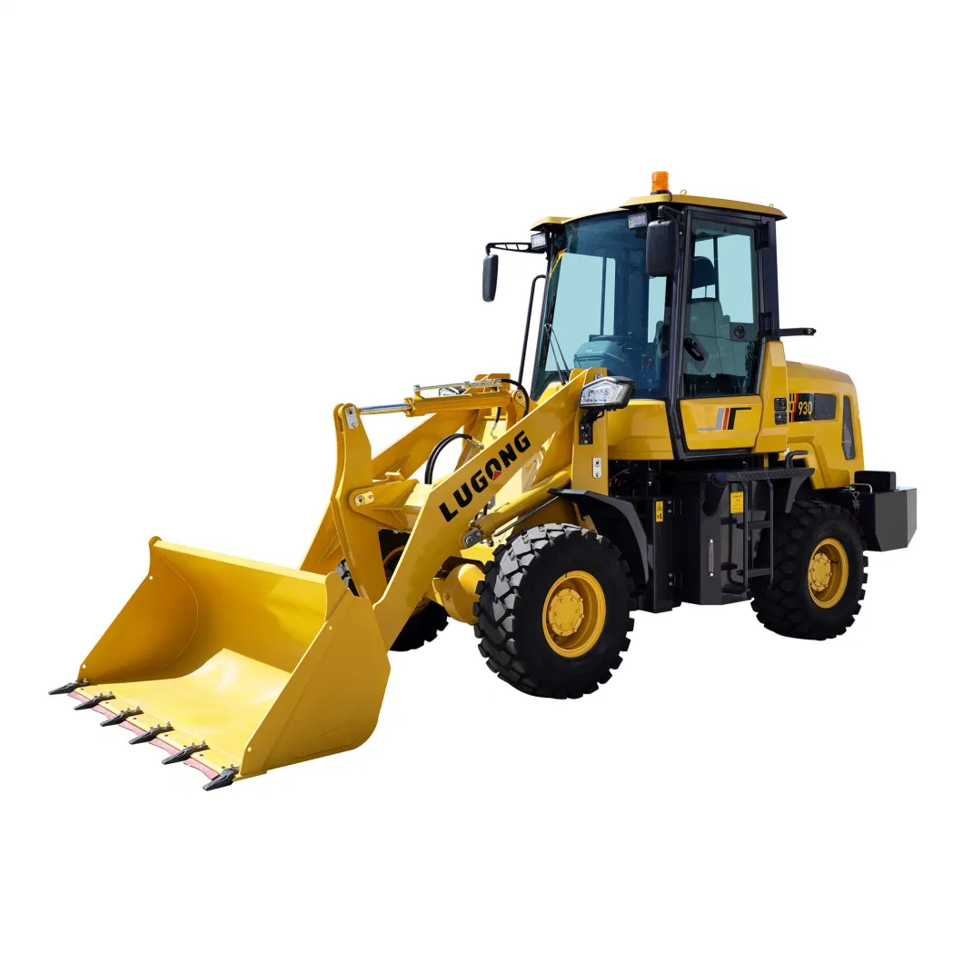 Lugong Agricultural Tractor Garden Front Mini Wheel Loader