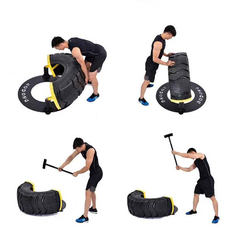 Half-Month Large Flip Wheel Strength Fitness Training Tire