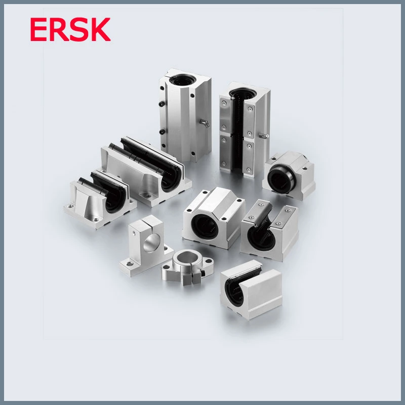 Ersk Factory Supply Linear Ball Pillow Block Bearing Shaft Support