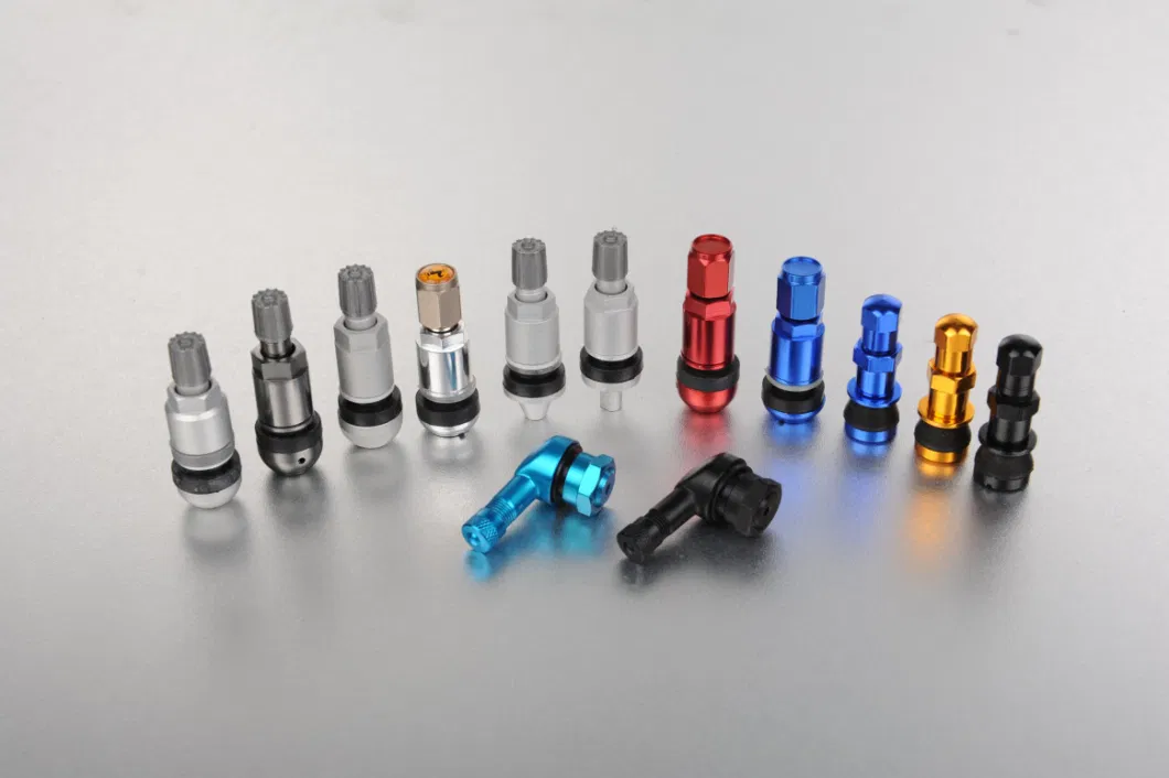 Multi-Color Tubeless Tyre Valve (TR413 TR414 etc. Tire Valves)