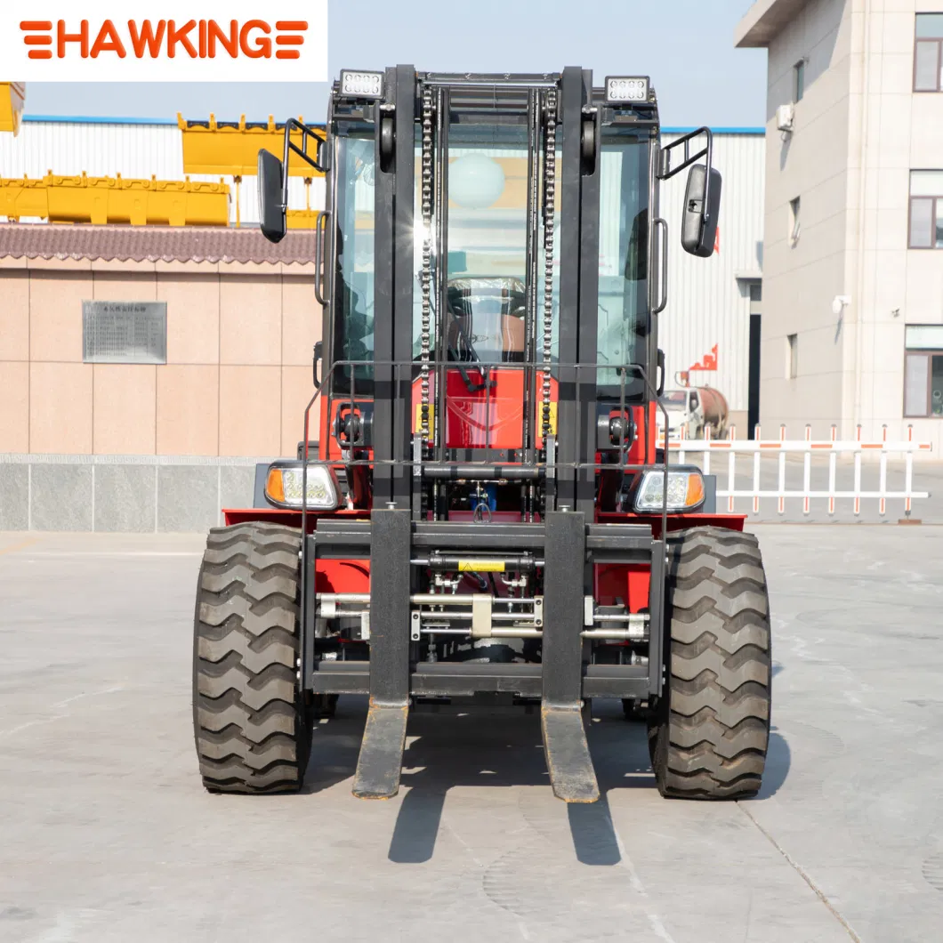 2.5 - 8 Ton Rough Terrain Forklifts - S Style