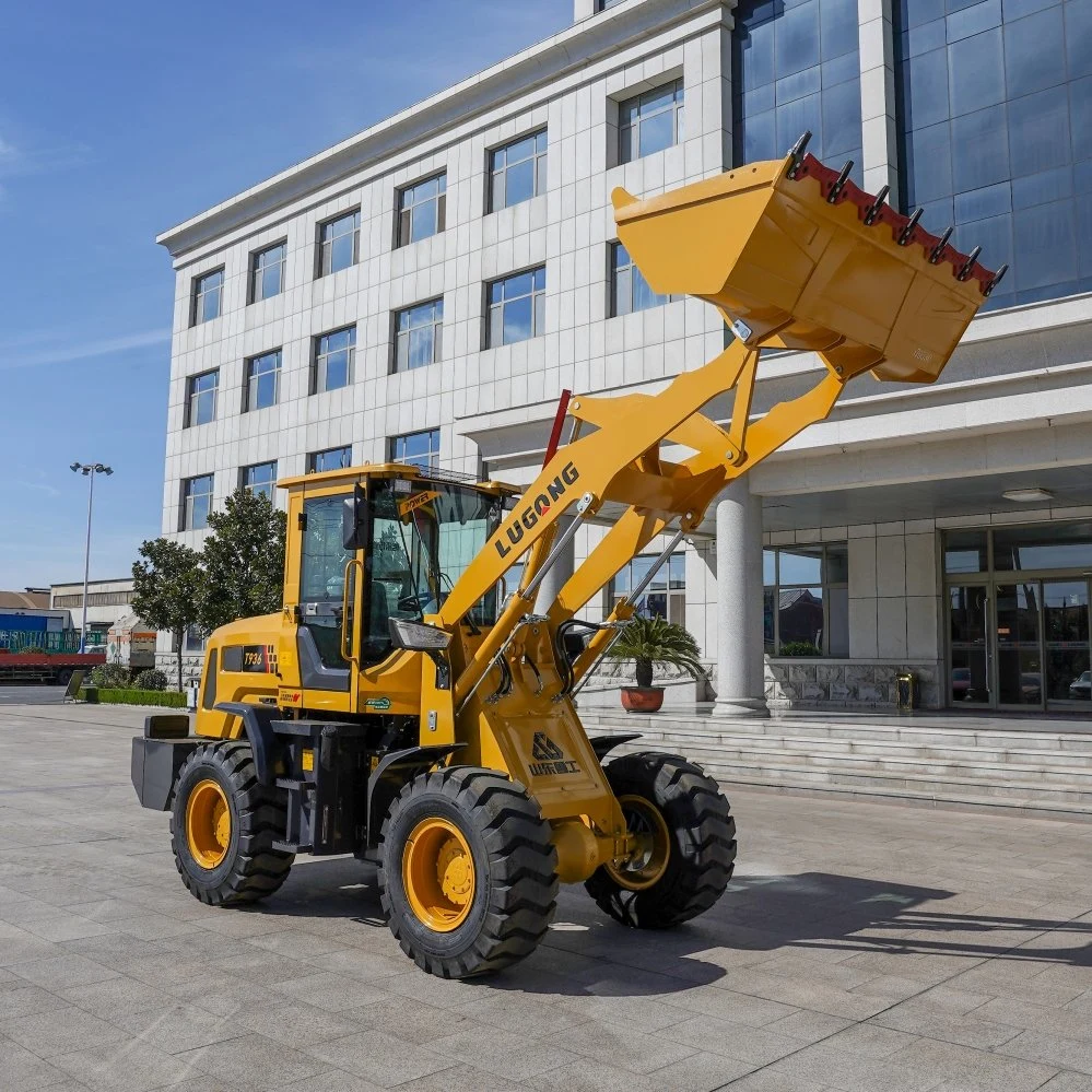 Micro Compact Loaders Articulated Garden Shovel Tractor Loader Machine T936 Small Mini Front End Wheel Loader Price