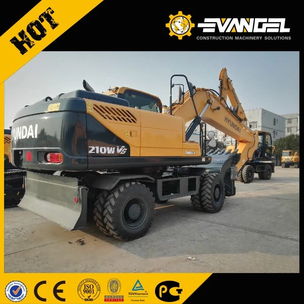 High Quality Hyundai Brand New 21 Ton Wheel Excavator (R210WVS)