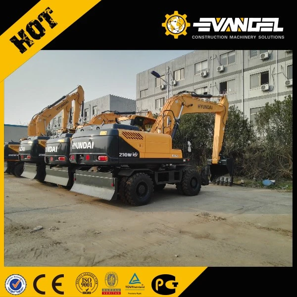 High Quality Hyundai Brand New 21 Ton Wheel Excavator (R210WVS)