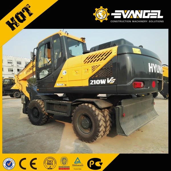 High Quality Hyundai Brand New 21 Ton Wheel Excavator (R210WVS)