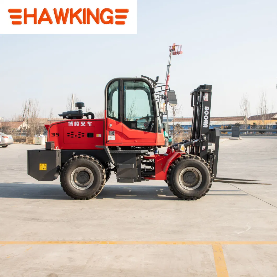 2.5 - 8 Ton Rough Terrain Forklifts - S Style