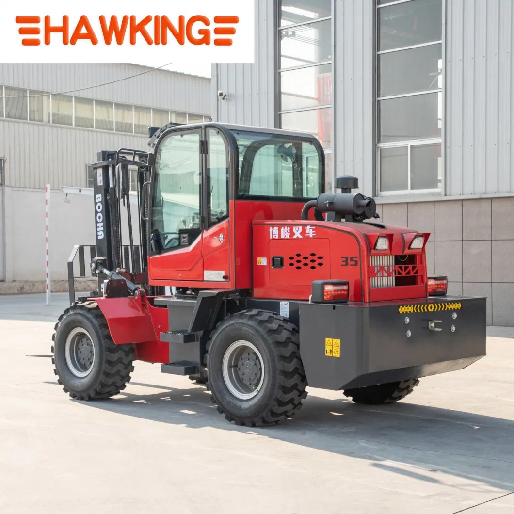 2.5 - 8 Ton Rough Terrain Forklifts - S Style