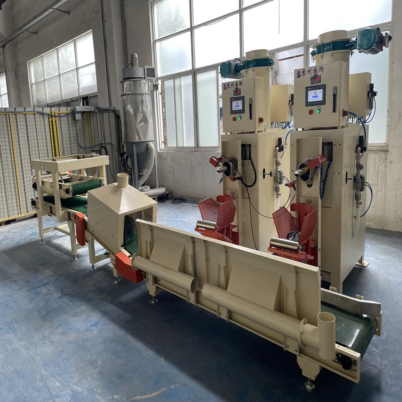 Semi-Automatic Pneumatic Cement Powder Valve Bag Packing Filling Machine