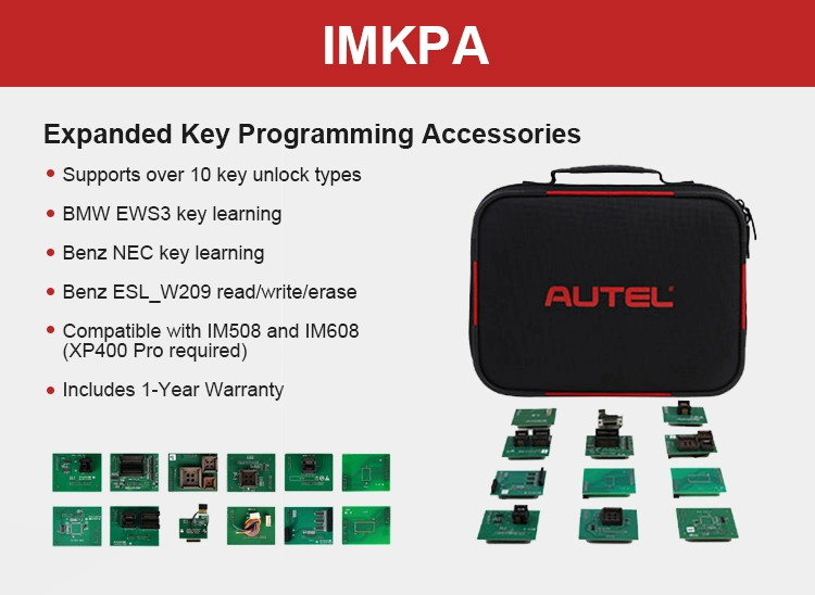 Key IMMO Programmer Autel Im 608 Kit 2021 with XP400PRO Apb112 Gbox