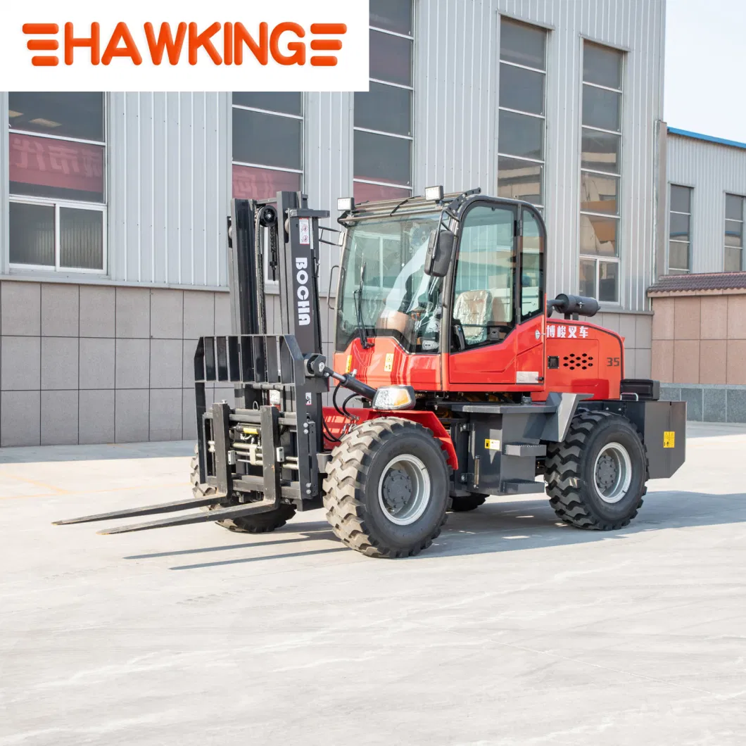 2.5 - 8 Ton Rough Terrain Forklifts - S Style