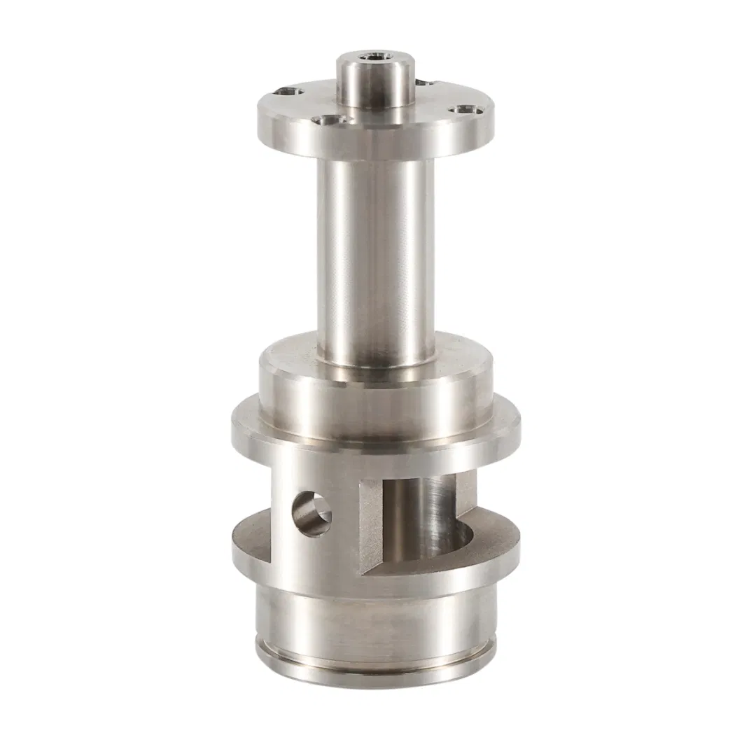 Chromed 316 Stainless Steel Turning and Milling Processing CNC Machining Valve Core