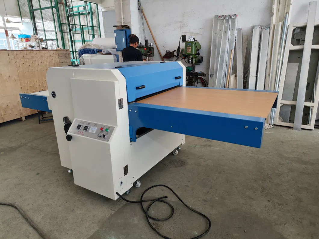 Automatic Fabric Heat Setting Machine T-Shirt Textile Roll Style Fusing Machine