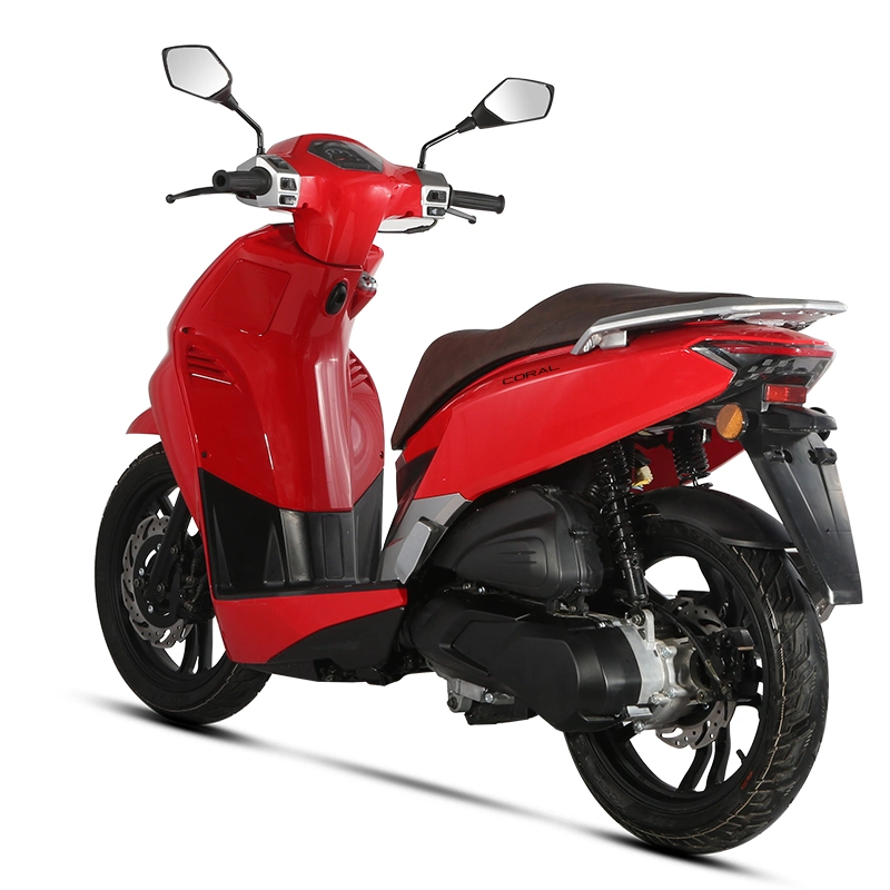 Scooters Gasoline Motorcycle High Power Cheap Gasoline Scooter Euro 5 4-Stroke New Own Design 16&prime; Tire 50cc 125cc 150cc 175cc