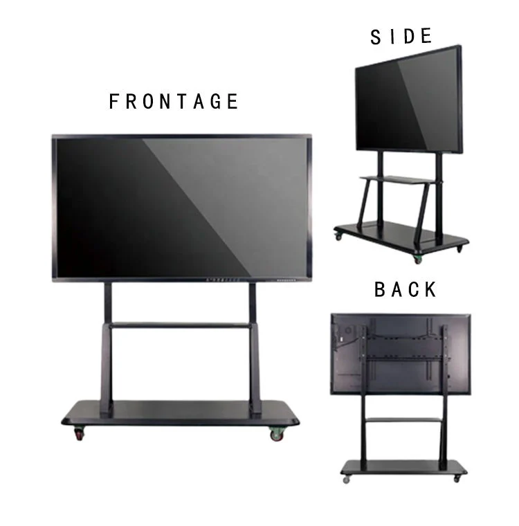 Economic Support for 32-55 Inch Loading Weight 45.5kgs Video Loading 4.5kgs Display Racks Mobile TV Cart
