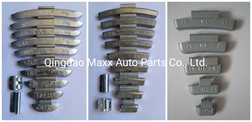 Manufacture Clip on Tire Wheel Weights Pb/Lead Wheel Balance Weights for Alloy Rim
