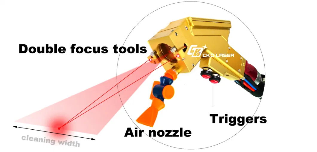 Laser Rust Remover for Car Parts Cleaning Metal Rust Remove Polish