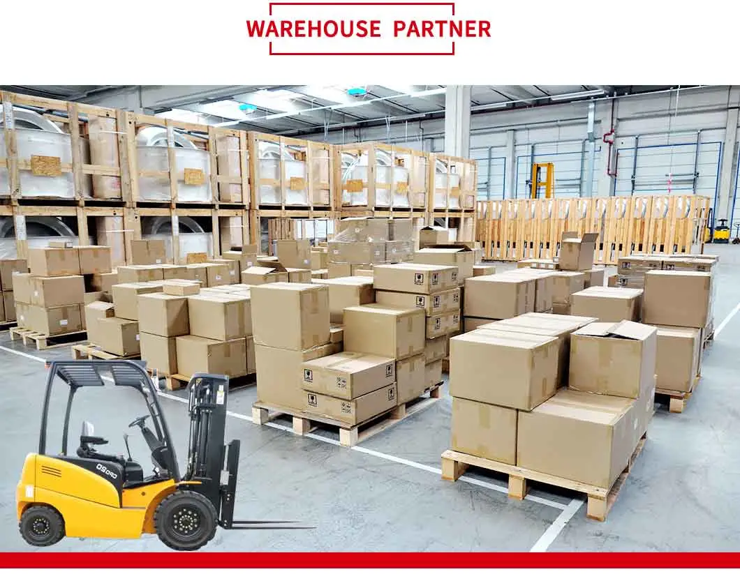 Top Quality Four-Wheel Electric Balance Weight Battery Forklift with CE/ISO