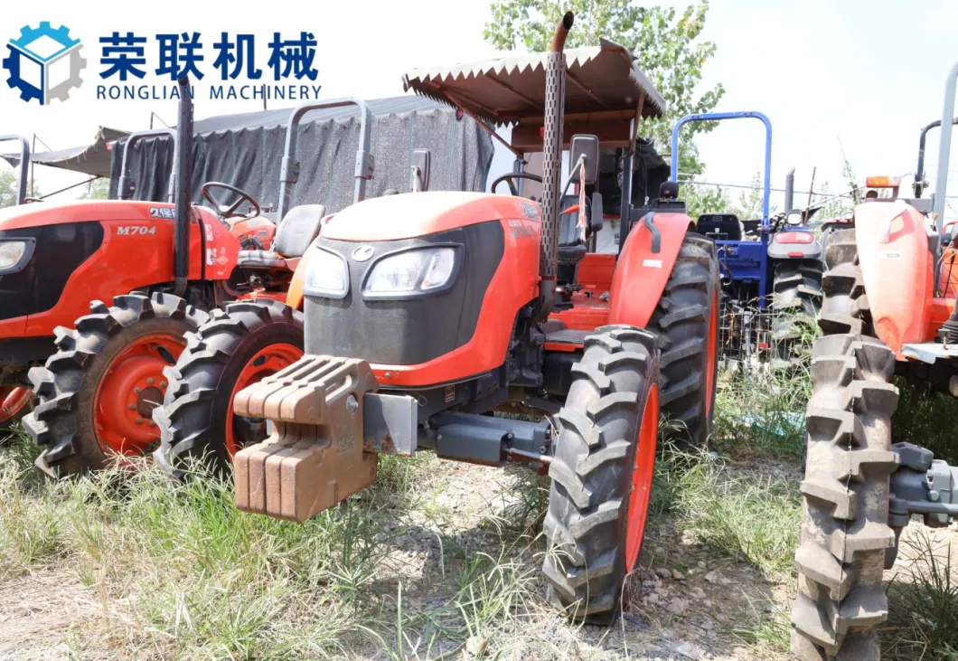 Second-Hand Kubota M704r Farm 4-Wheel Drive Tractor