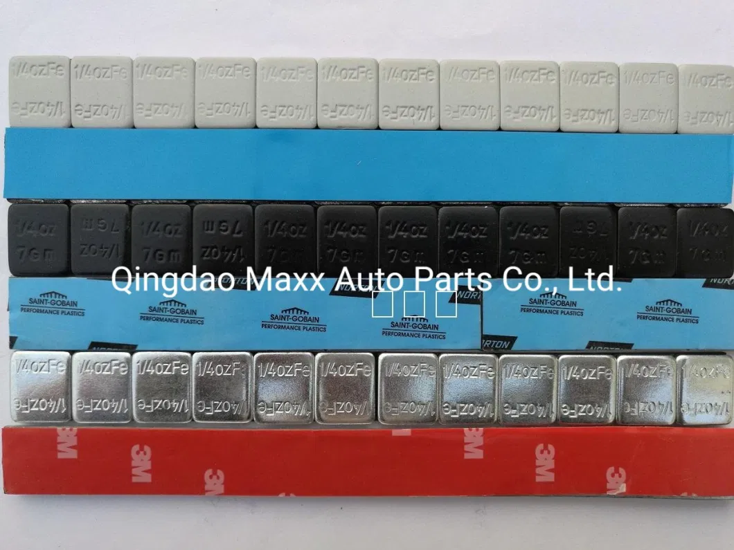 Zinc Wheel Weights for Steel Rims Weight Car Tyre Balance Weight