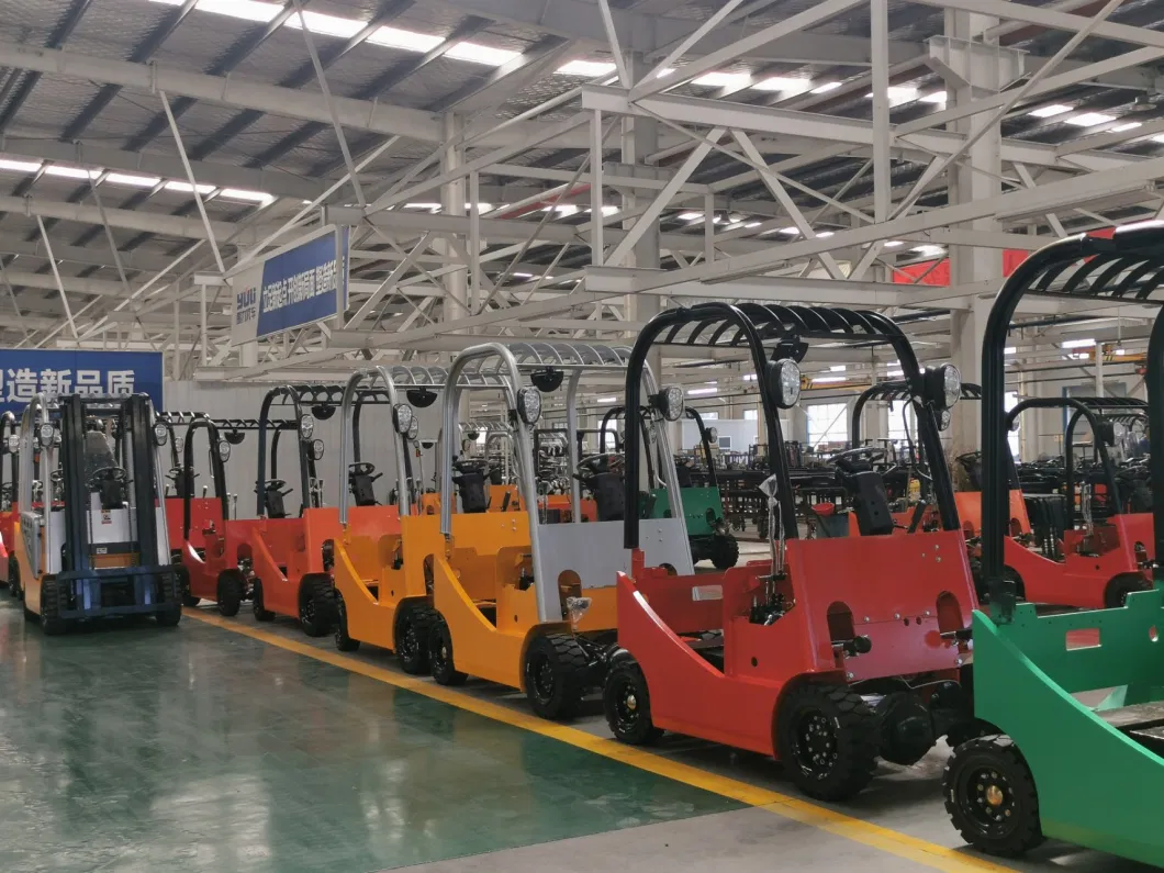 China Forklift Factory Sale 2ton 2.5t Electric Forklift, Direct Fork Lift Supplier CE Provided
