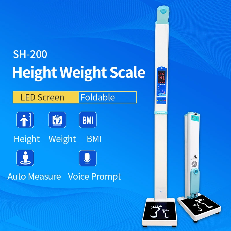 Height and Weight Machine for Measuring Weight, Height and Mass