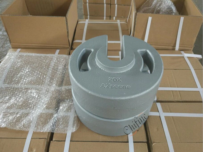 OEM Sand Casting Balance Weight Ductile Cast Iron Counterweight for Forklift