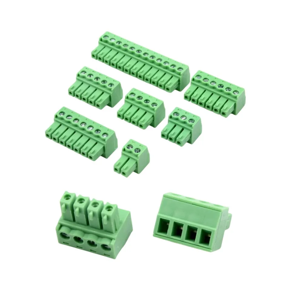 PCB Terminal Block Connector Pitch 5.0mm Straight Pin 2p 3p Screw PCB Terminal Blocks Connector Assortment Kit