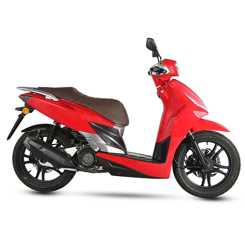 Scooters Gasoline Motorcycle High Power Cheap Gasoline Scooter Euro 5 4-Stroke New Own Design 16&prime; Tire 50cc 125cc 150cc 175cc