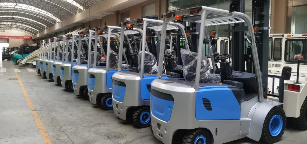 High Efficiency Four Wheel Balancing Weight Electric Forklift 3 Tons 3000kg and Mast 3m 4m 5m 6m