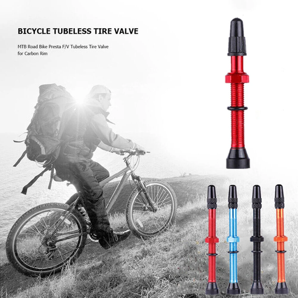 Bicycle Presta Tubeless Tire Valves for Mountain Bike