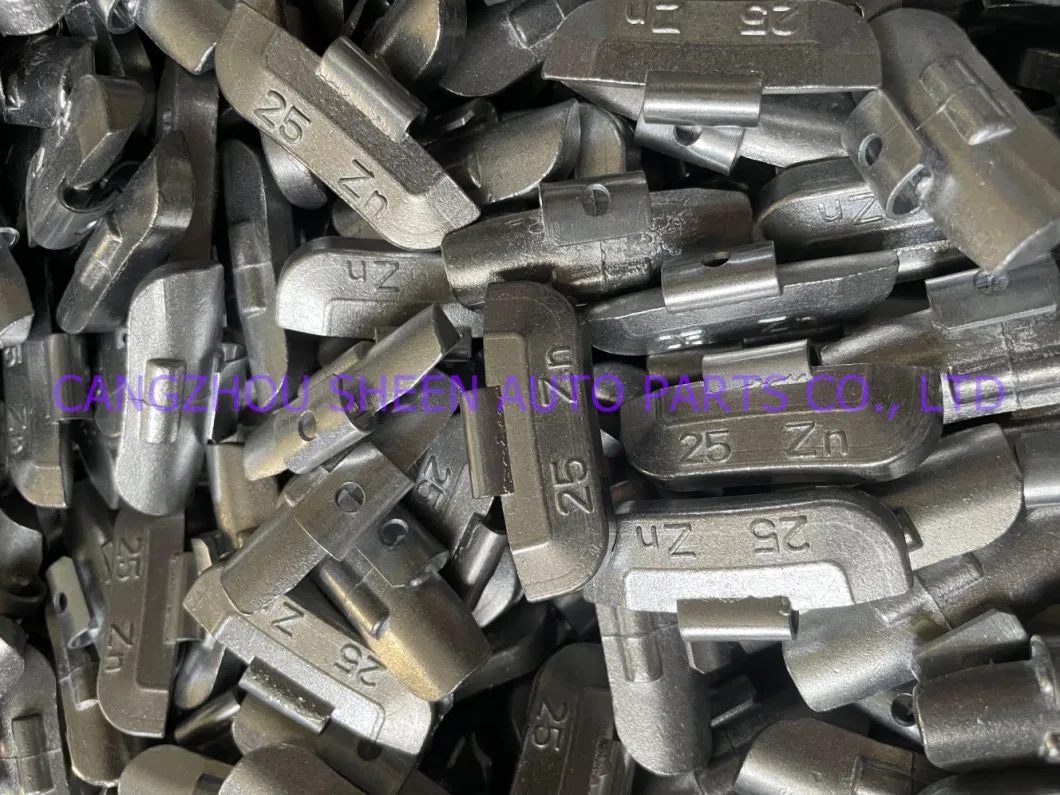 Die Casting Zinc Clip on Wheel Balance Weight