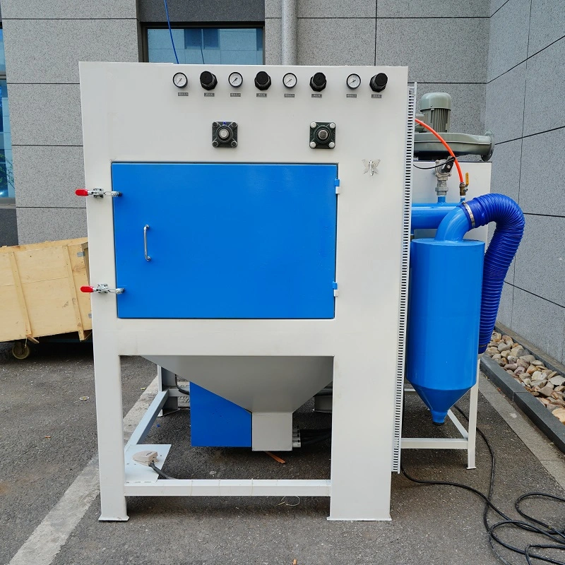 Intelligent Turntable Sandblasting Machine Automatic Gun Sand Blasting Machine with Multi-Function