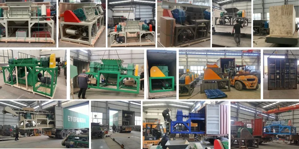 Heavy Industrial Can Iron Aluminum Car Steel Shredding Machine