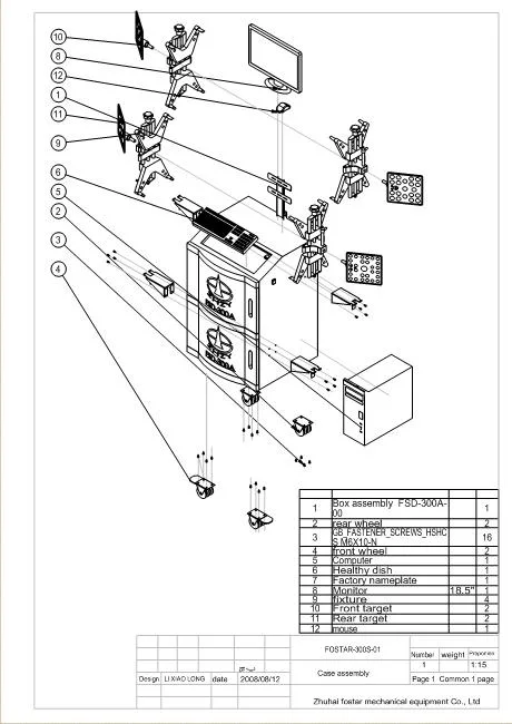 Fostar ISO-Certified Brics-Approved Famous Chinese Automobile Mechanical Worshop-Oriented Generic Wheel Balancing Machine