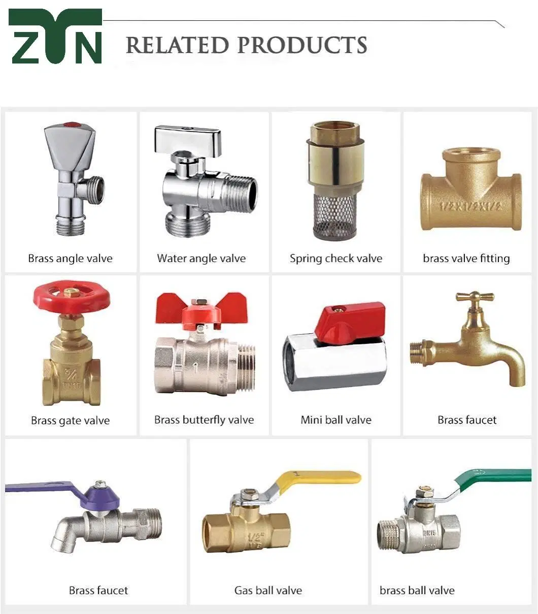 Thermostatic Mixing Valve Automatic Adjustment Control Temperature Faucet Pipe Tee Connection Brass Mixing Valve 1/2&rdquor; 3/4&rdquor;