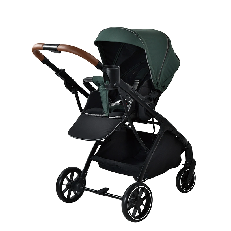 Aluminum Light Weight Baby Pram 3 in 1 Carriage for Kids