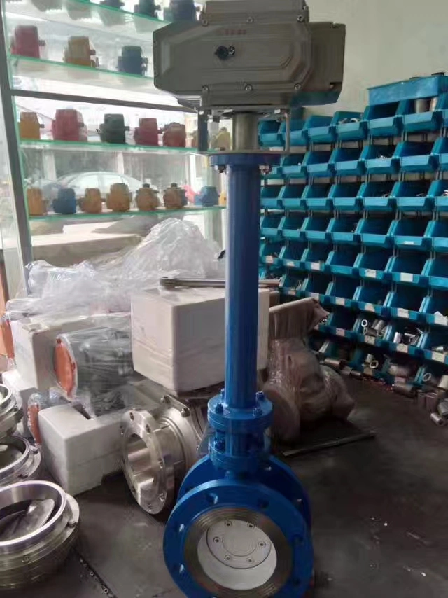 D373W-16p DN150 SS304 High Performance Butterfly Valve Extended Stem A217/A351 /Wcb/CF8 Pn16/150lb/300lb /JIS5K/JIS10K