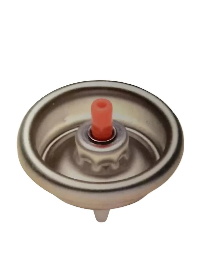 Tinplate Butane Canister Gas Valve Butane Gas Can Valve