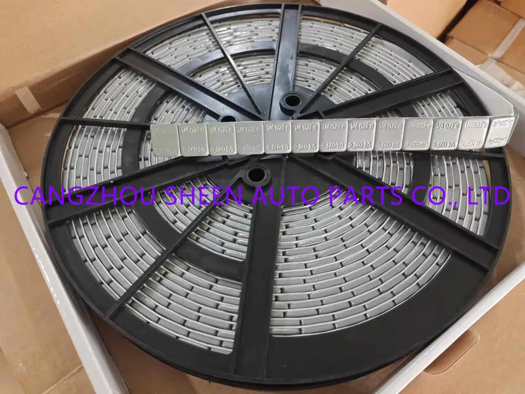 Hot Sale Fe/Steel Adhesive/Stick on in Roll Zinc/Epoxy Coated Wheel Balance Weight