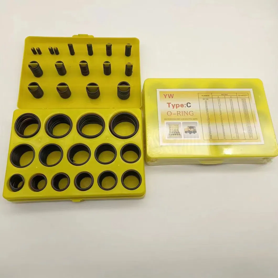 Customized and Standard Assortment Set Sealing Tool Box Hydraulic O Ring Kit Repair O-Ring Set NBR Oring Seal Kit