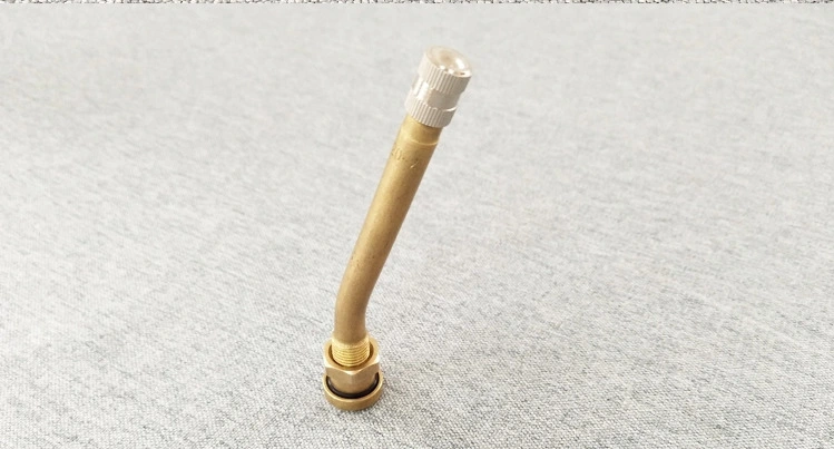 V3.20.7 Bus and Truck Tubeless Valves Brass Metal Clamp-in Valves Compression Type Tire Valve Easy to Replace