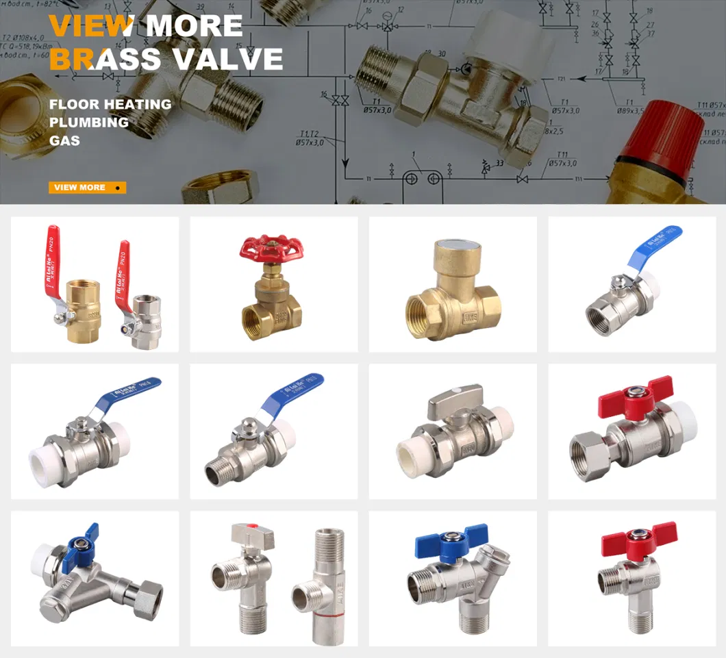 Brass Manifold Compact Boiler Safety Unit Automatic Shut-off Valve with Air Vent and 3 Bar for Floor Heating System