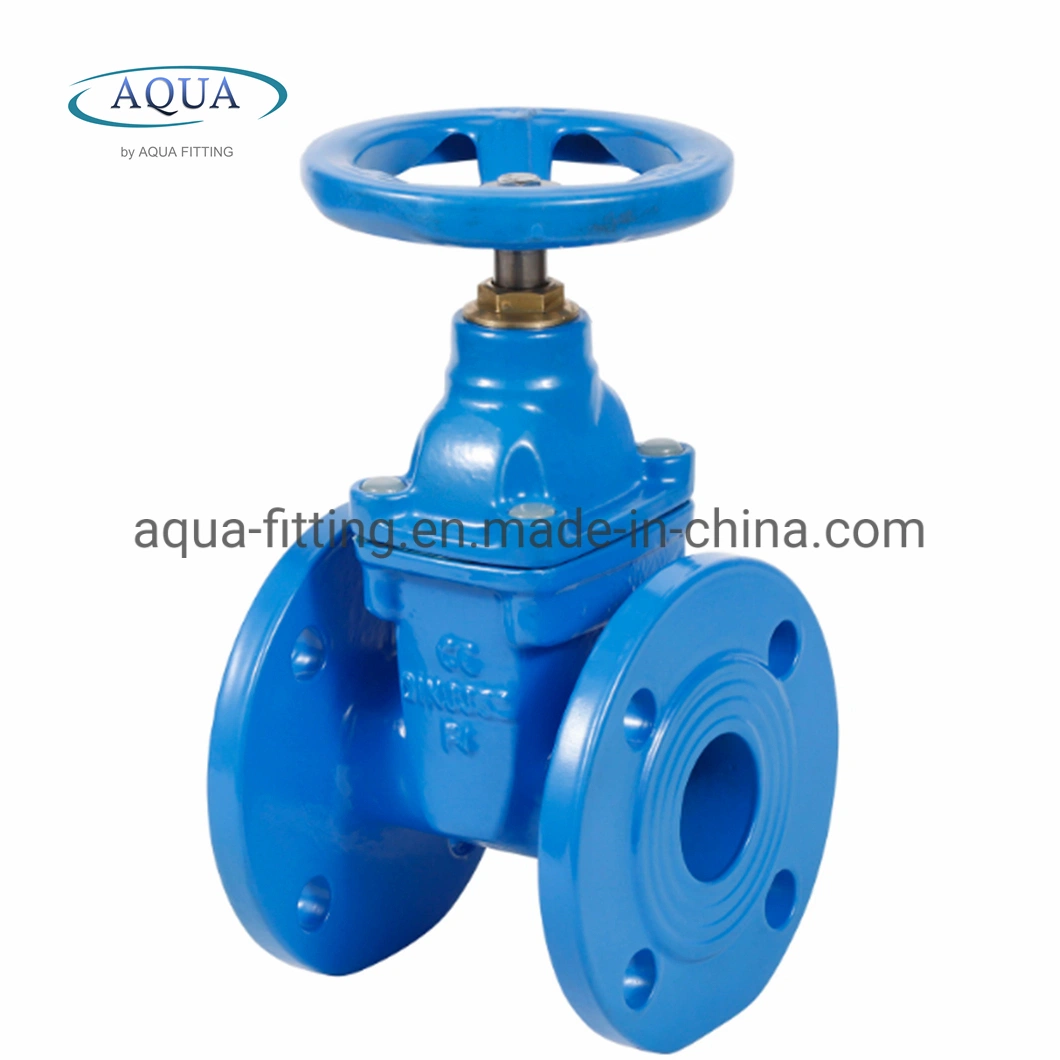 Di Gate Valve DIN3352 F4/F5 Soft Resilient Seated Flange Non-Rising Stem