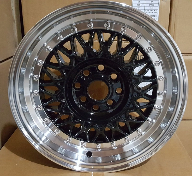 Alloy Wheels Rims, Cast Alloy Full Sizes Light Weight 15 16 17 18 19 Inch 15 Inch 8j 4-Hole 5-Hole