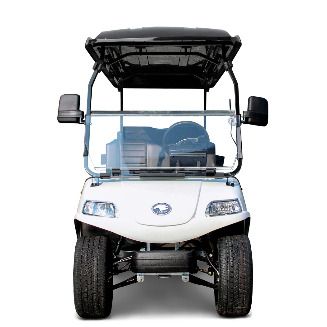 6-Seater Electric Golf Car Shuttle Bus with Rear Seat Golf Cart
