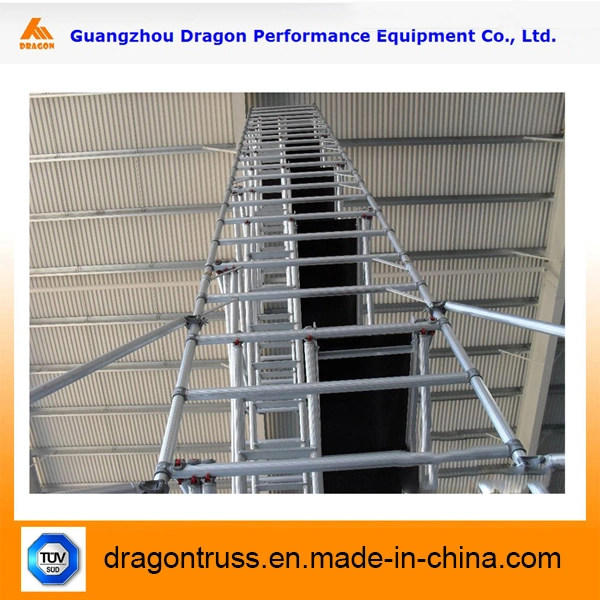 Dragonstage Factory Price Used Aluminum Bridge Moving Scaffolding with Wheels Casters Outriggers for Sale